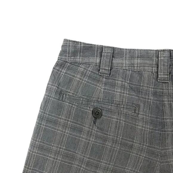 The North Face Mendocino Gray Plaid Bermuda Short Women's Sz 4 - Picture 5 of 8